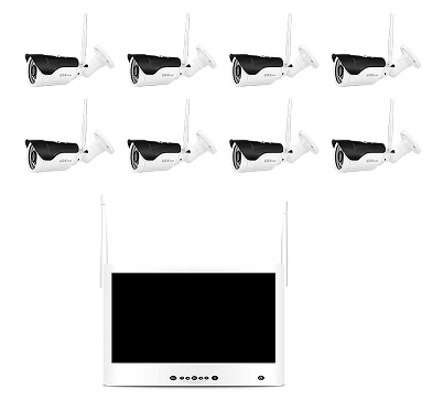 BỘ KIT 8 CAMERA NVR GDX-V12 - Full HD 1080-2.0 PIXEL